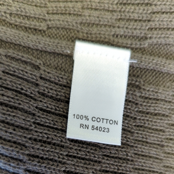 01558 Banana Republic Knit Belted Cardigan Green Size Medium preppy Business - Picture 6 of 7